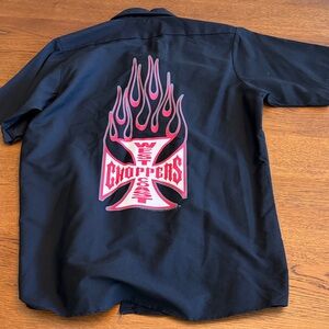 Vintage West Coast Choppers shop shirt M